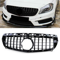 Grill GTR Look Panamericana Schwarz Glanz Mercedes A-Klasse W176 A45 AMG A250 2012-2015