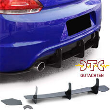 Heckdiffusor Splitter VW Scirocco 4 137 138 08-17 Heckansatz Performance + DTC-Gutachten