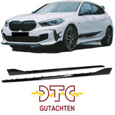 Seitenschweller BMW 1er F40 ab 2019 Schweller Schwaz Glanz + DTC CH-Gutachten