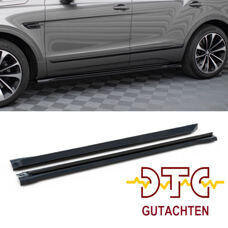 Seitenschweller Bentley Bentayga Mk1 Schweller Schwarz Glanz + DTC CH-Gutachten