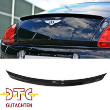 Heckspoiler Bentley Continental GT Hecklippe Schwarz Glanz + DTC CH-Gutachten