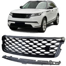 Frontgrill Grill Autobiography Schwarz Glanz Range Rover Velar L560 Bj.2017-2023