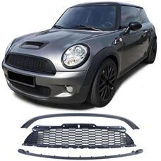 Grill P-Typ Mini One Cooper JCW R56 R57 R58 R59 Kühlergrill Schwarz Matt