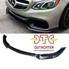 Frontlippe B-Type MIT DTC GUTACHTEN FUSSGÄNGERSCHUTZ Carbon Mercedes W212 E63 AMG