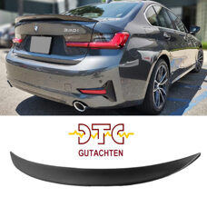 Heckspoiler P-Typ Schwarz Glanz Performance BMW M3 G80 3er G20 M340i + DTC CH-Gutachten