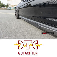 Seitenschweller Carbon Mit DTC CH-Gutachten C63 AMG W204