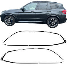 Zierleisten Set Schwarz Glanz BMW X3 G01 2017 Shadow Line