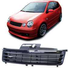 Frontgrill Grill VW Polo IV 9N Schwarz Glanz