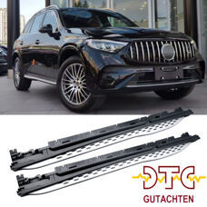 Trittbretter Silber Alu Schweller Mercedes GLC X254 SUV C254 Coupe Seitenschweller + DTC-Gutachten