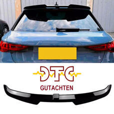 Dachspoiler V-Typ Schwarz Glanz Audi A3 S3 RS3 8Y Sportback 4-Türer 2020-2024 Heckspoiler + DTC CH-Gutachten