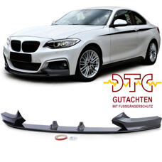 Frontspoiler P-Type Carbon Look Performance BMW 2er F22 F23 M-Paket M235i M240 Frontlippe + DTC CH-Gutachten Fussgängerschutz