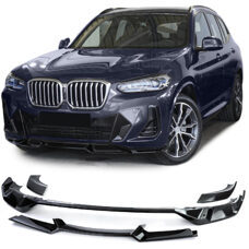 Frontspoiler P-Typ Performance Schwarz Glanz BMW X3 G01 ab 21 Frontlippe