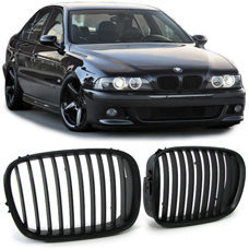 Nieren E39 BMW M5 Optik Grill Schwarz Glanz