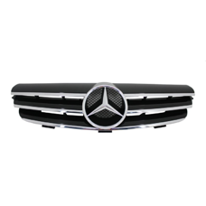 Grill / Frontgrill CLK W209 Schwarz / Chrom