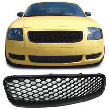 Wabengrill Frontgrill Audi TT 8N Schwarz