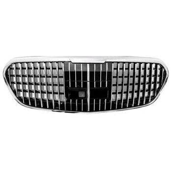 Grill Maybach Look Chrom Schwarz Mercedes S-Klasse W223 Kühlergrill