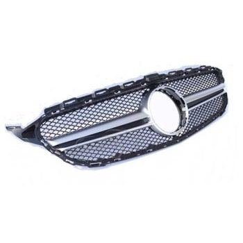 Grill C63 AMG Look Mercedes C-Klasse W205 C205 S205 2014-2018