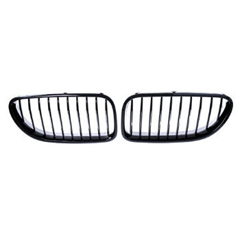 Grill Schwarz Glanz Nieren BMW F12 F13 F06 6er 640d 650i