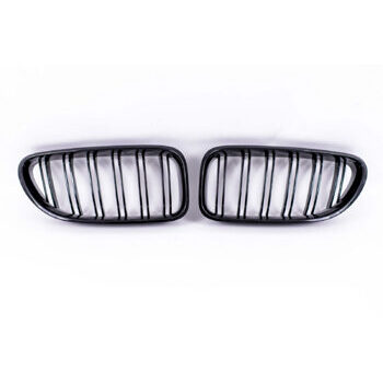 Grill M6 Optik Schwarz Glanz Nieren Doppelspeiche BMW F12 F13 F06 640d 650i