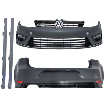 Bodykit R-Line Look VW Golf 7 VII unlackiert