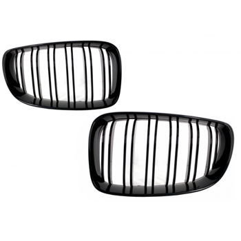 Nieren Frontgrill E87 1M Look Schwarz Glanz 1er BMW 5-Türer