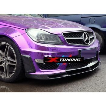 Frontlippe Carbon V-Type C63 AMG