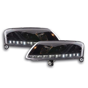 LED Scheinwerfer Audi A6 4F 6C Schwarz