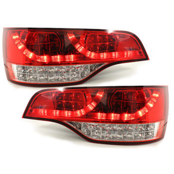 LED Rückleuchten Audi Q7 Rot / Klar