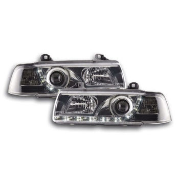 Scheinwerfer E36 LED ANGEL EYES Chrom BMW Limousine/Touring