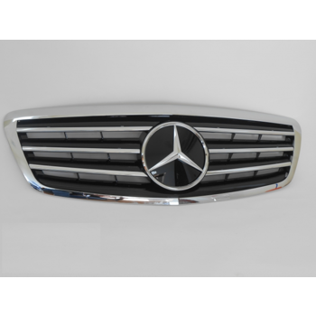 Grill Mercedes W221 Schwarz / Chrom