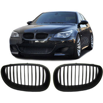 Grill Schwarz Matt Nieren BMW 5er E60 E61