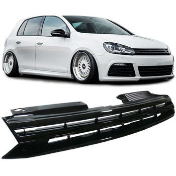 GRILL SCHWARZ OHNE EMBLEM VW Golf 6 VI Frontgrill