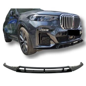 Frontspoiler Schwarz Glanz BMW X7 G07 M-Paket Frontlippe