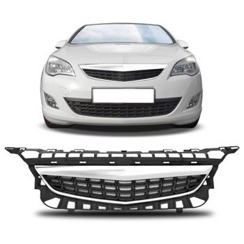 Frontgrill Opel Astra J Schwarz/ Chrom