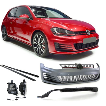 Bodykit GTI Look VW Golf 7 VII unlackiert