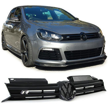 Grill Schwarz Glanz R20 R-Line VW Golf 6 VI