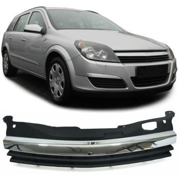 Sport / Frontgrill Opel Astra H Schwarz / Chrom