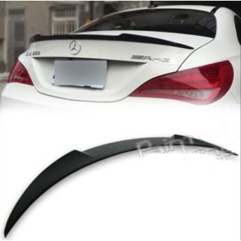 Heckspoiler VRS Schwarz Glanz Mercedes CLA CLA45 AMG W117 C117 Hecklippe