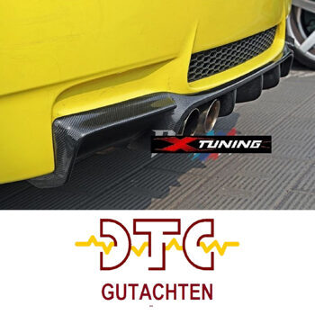 Diffusor V Carbon mit DTC CH-Gutachten BMW E92 E93 M3