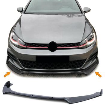 Frontspoiler Lippe VW Golf 7 GTI Limousine 2012-21 Schwarz