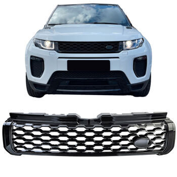 Frontgrill Grill Autobiography Schwarz Glanz Range Rover Evoque L538 Bj.2015-2018 Facelift