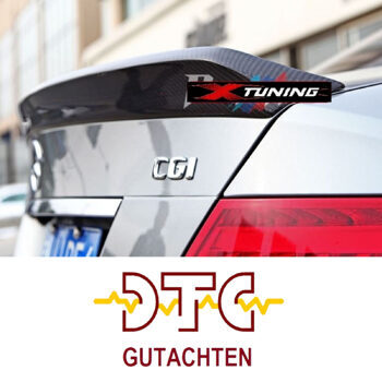 Heckspoiler Carbon mit DTC CH-Gutachten DTM W204