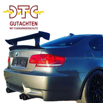 Heckspoiler GTS Heckflügel Carbon mit DTC CH-Gutachten BMW E92 M3 E93 E46 F30 F80 F82 335i