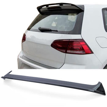 Heckspoiler VW Golf 7 Limousine 2013-20 Schwarz Glanz Dachspoiler