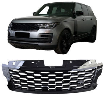 Kühlergrill Grill Autobiography Schwarz Glanz Range Rover Vogue L405 2017-2022 Facelift