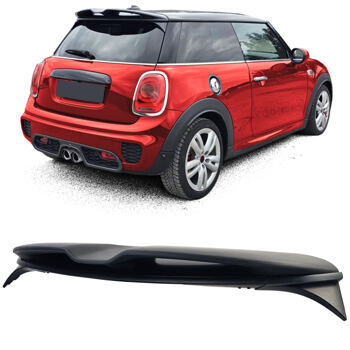 Dachspoiler Mini One Cooper S F56 2014-20 Schwarz Matt Heckspoiler