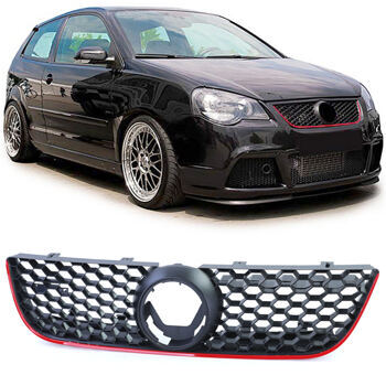 Wabengrill Grill VW Polo 9N3 05-09 GTI